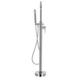 VidaXL bathtub crane detached 118.5 cm stainless steel