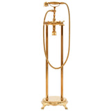 Vidaxl baignoire grue détachée 99,5 cm en acier inoxydable or de couleur