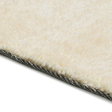 Vidaxl shaggy gebied tapijt crème 120 x 160 cm polyetheen