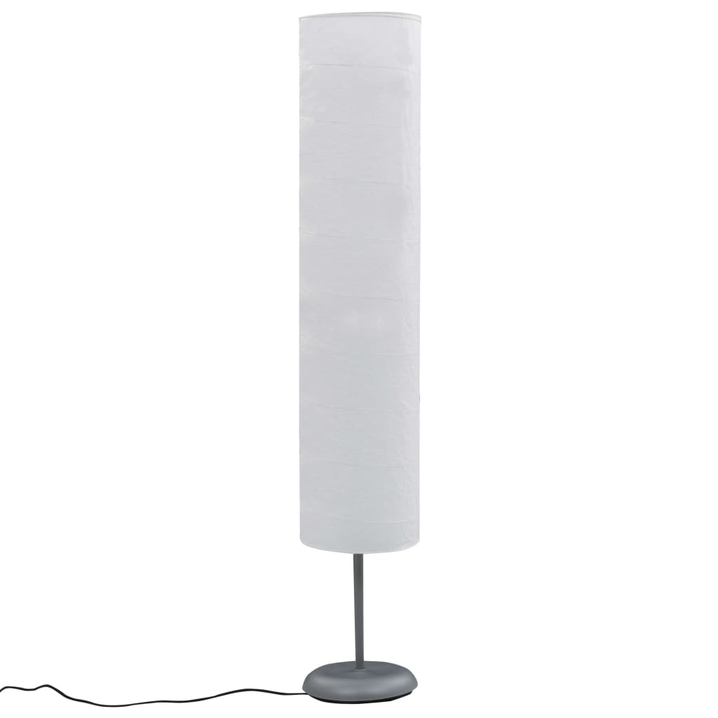 Lampadaire Vidaxl avec E27 121 cm standard blanc