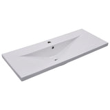 Vidaxl bygget -i vask Tabel 101x39.5x18,5 cm keramisk hvid