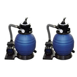 Vidaxl Sand Filter Pumps 2 St 400 W 11000 L U