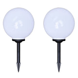 Vidaxl Garden Path Lamps 4 ST avec broche de terre LED 30 cm