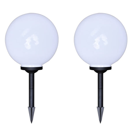 Vidaxl Garden Path Lamps 4 ST avec broche de terre LED 30 cm