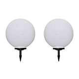 Vidaxl Garden Path Lamps 2 Sts avec broche de terre LED 50 cm