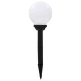 VidaXL Lampes solaires 6 pcs LED ronde 20 cm RVB