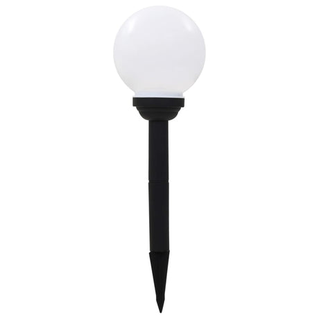 VidaXL Lampes solaires 6 pcs LED ronde 20 cm RVB