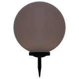 Lampes solaires Vidaxl 2 ST LED autour de 50 cm RVB
