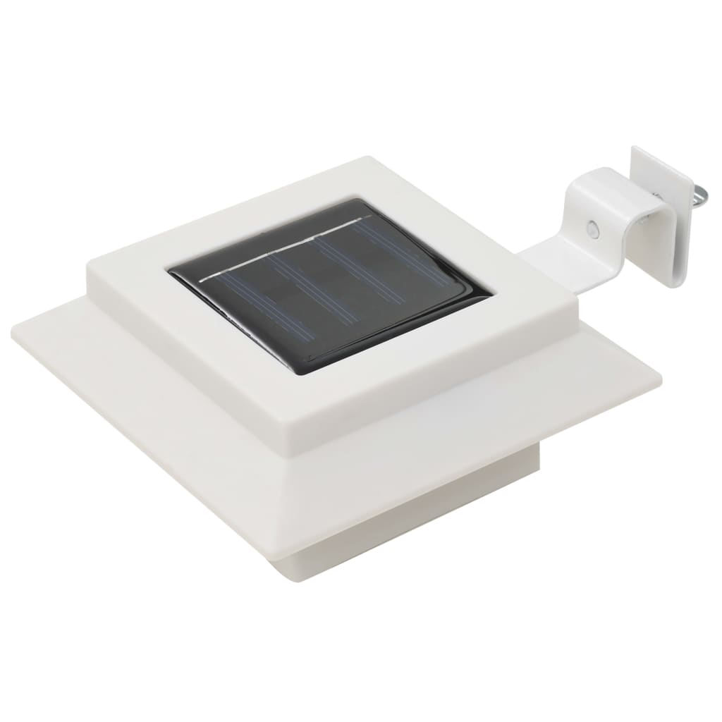 Vidaxl Solar Lamps 12 st LED Square 12 cm White