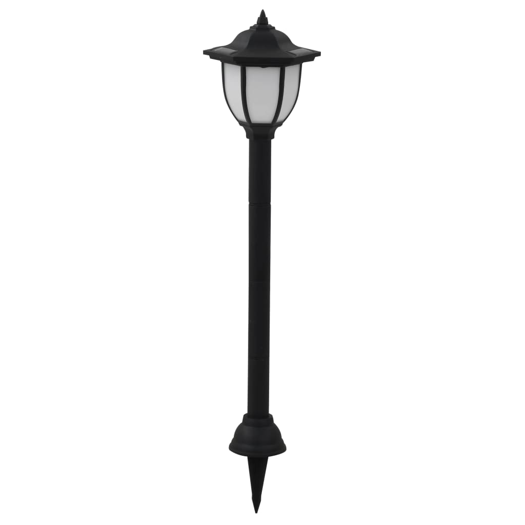 Vidaxl Solar Lamps 6 st LED Black