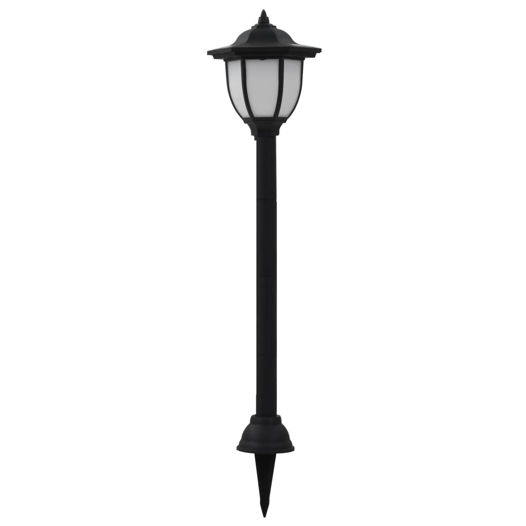 Vidaxl Solar Lampes 6 St LED Black