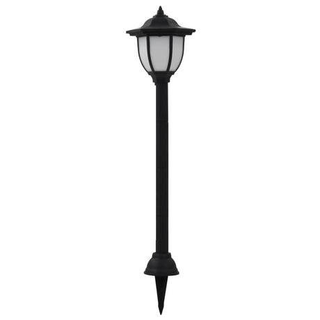 Vidaxl Solar Lampes 6 St LED Black