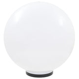 Lámparas de bombilla LED Vidaxl 2 PCS Round 50 cm PMMA