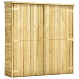 Vidaxl Garden Shed 163x50x171 cm impregnert furu