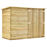 Vidaxl Garden Shed 232x110x170 cm Pine impregnado