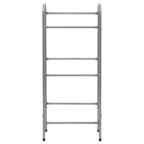 Rack de rangement Vidaxl pour 3 caisses 50x33x116 en acier en argent coloré
