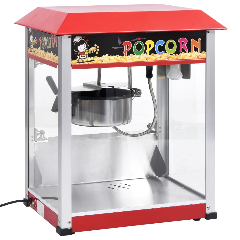 Vidaxl Popcornmaker mit Teflonpan 1400 W