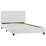 Vidaxl bedframe kunstleer wit 100x200 cm