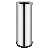 Vidaxl Waste Bin Hotel 32 L en acier inoxydable
