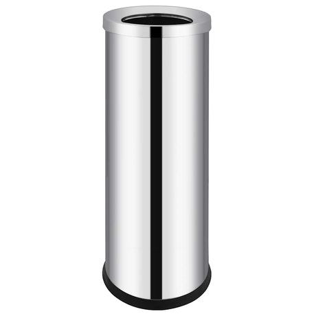 Vidaxl Waste Bin Hotel 32 L en acier inoxydable
