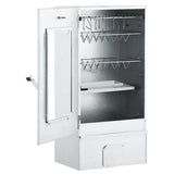Vidaxl BBQ fumer le four avec 1 kg copeaux de bois 44,5x29x83 cm