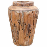 Vidaxx vase décoratif 40x60 cm bois de teck massif