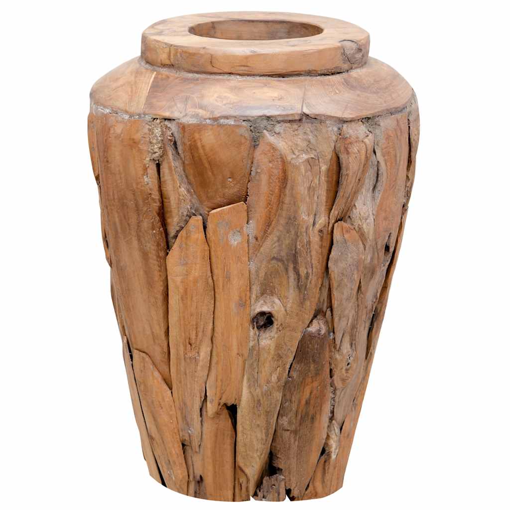 Vidaxx vase décoratif 40x60 cm bois de teck massif