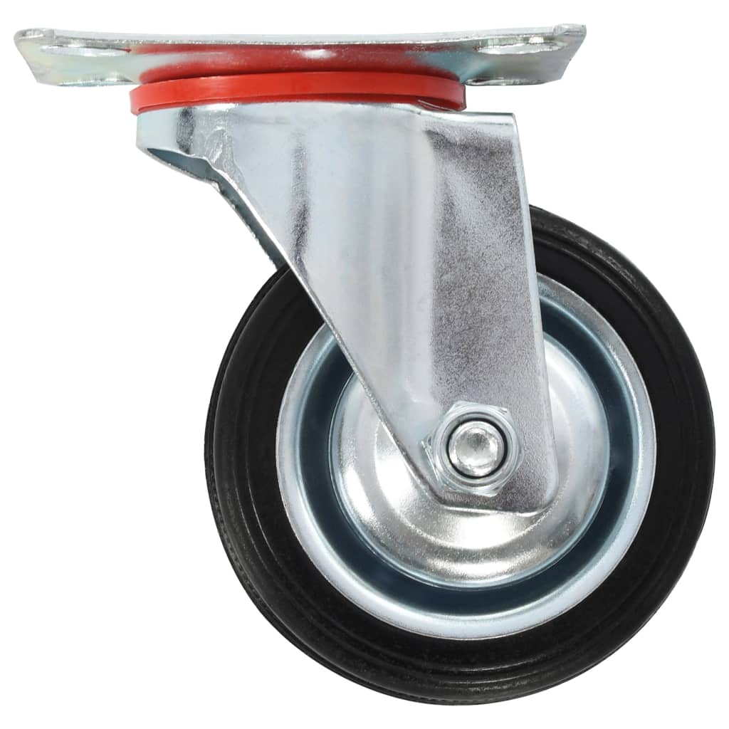 Vidaxl 8 St Swivel Wheels 75 mm