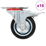VidaXL 8 pcs roues pivotantes 75 mm