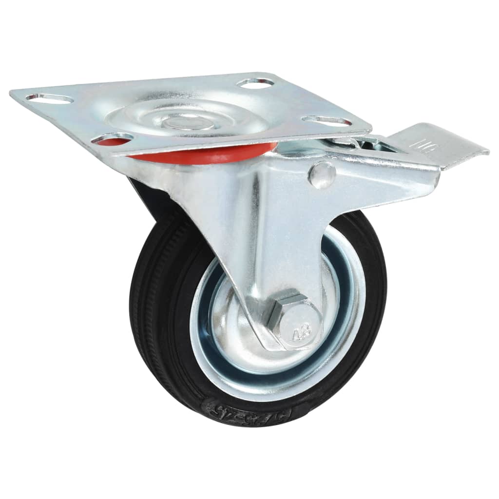 Vidaxl 24 St Swivel Wheels 75 mm