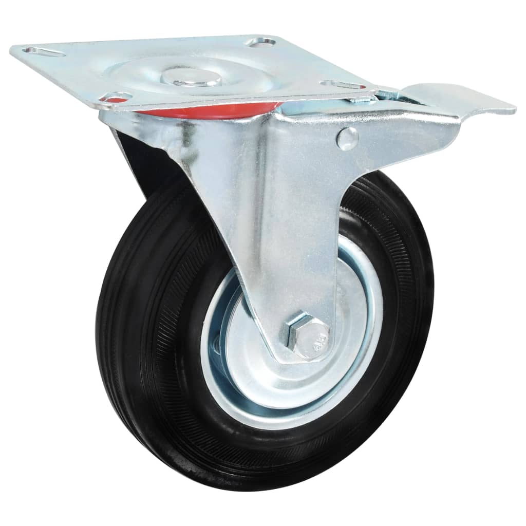 Vidaxl 8 St Swivel Wheels 125 mm