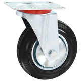 Vidaxl 8 St Swivel Wheels 160 mm