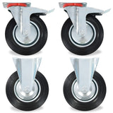 Vidaxl 8 St Wheels 200 mm