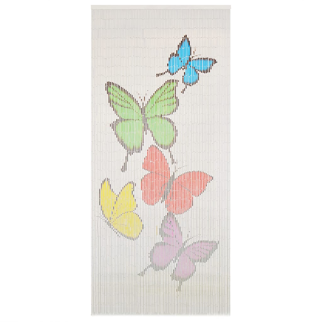 Vidaxx rideau anti-mouches 90x200 cm bambou