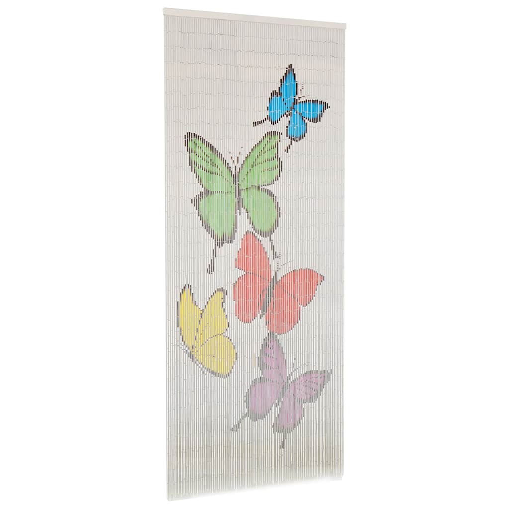 Vidaxx rideau anti-mouches 90x200 cm bambou