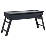 Vidaxl campingbarbecue portable 60x22.5x33 cm inoxydable