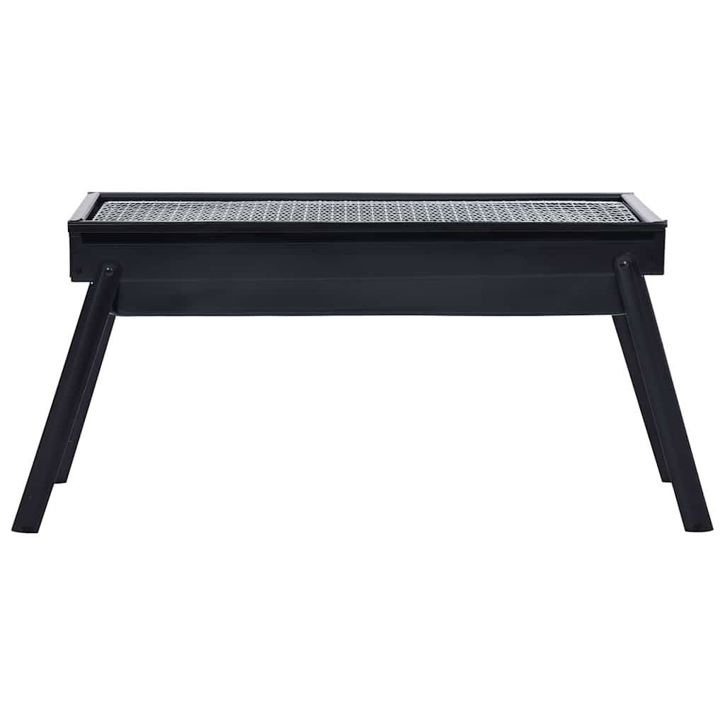 Vidaxl CampingBarbecue Portable 60x22.5x33 cm nerezová ocel