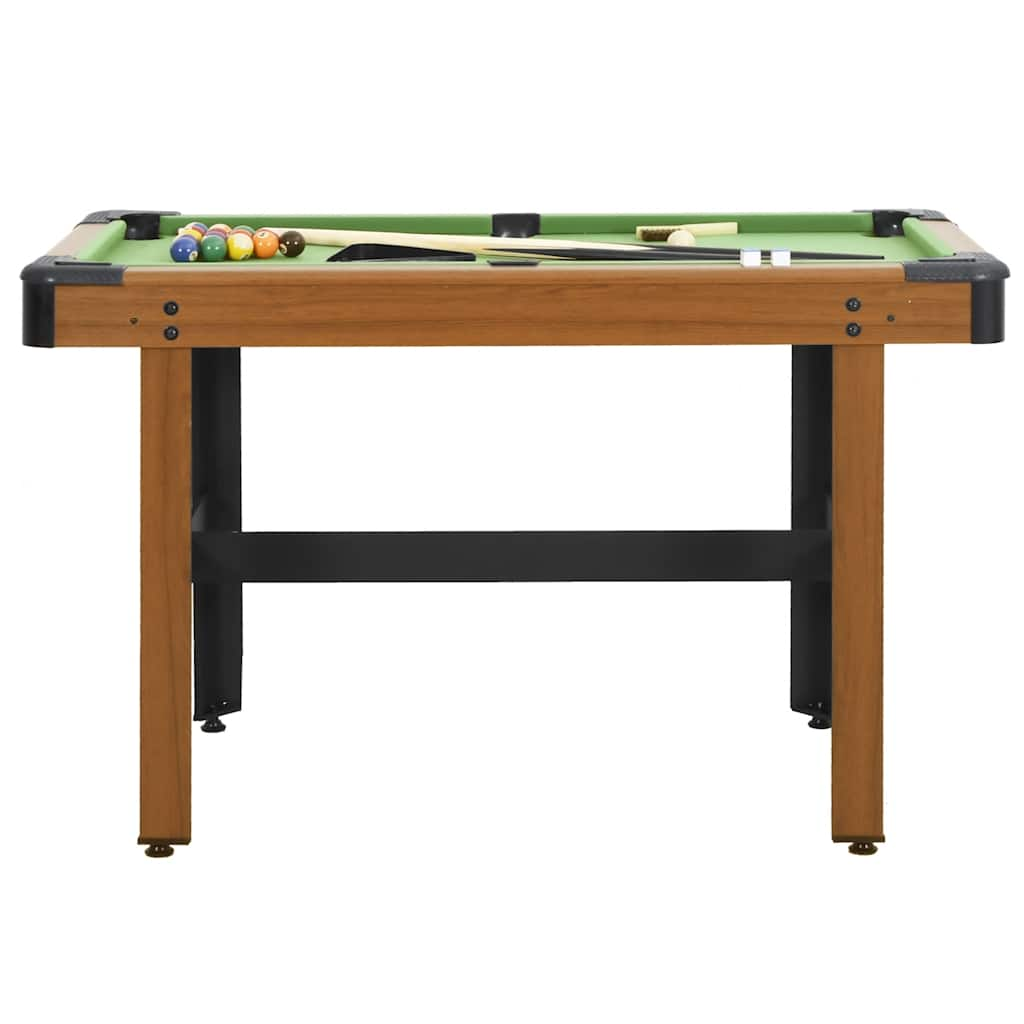 Vidaxl Billiards Tabela 4 noge 122x61x76 cm rjava