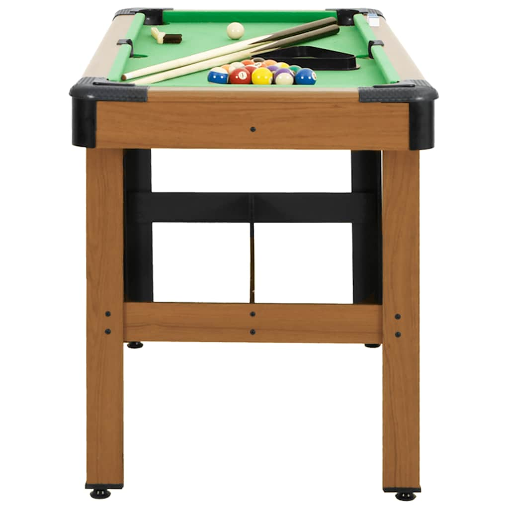 Vidaxl Billiards Tabela 4 noge 122x61x76 cm rjava