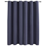 VidaXL Curtain Damning with metal rings 290x245 cm anthracite