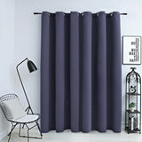 VidaXL Curtain Damning with metal rings 290x245 cm anthracite