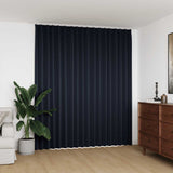 Vidaxl rideau noir avec des crochets 290x245 cm anthracite