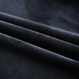 Vidaxl rideaux Blackout 2 Sts avec crochets 140x245 cm en velours noir