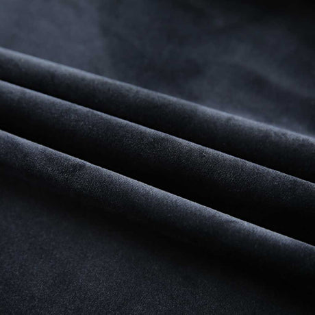 Vidaxl rideau occlusion avec crochets 290x245 cm en velours noir