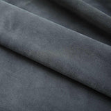 Vidaxl rideaux occluls 2 m avec des crochets 140x245 cm en velours anthracite
