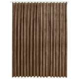 Vidaxl Curtain Blackout con ganci 290x245 cm Velvet beige