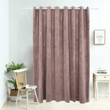 Vidaxl Curtain Blackout con anelli 290x245 cm Velvet Antique Rosa