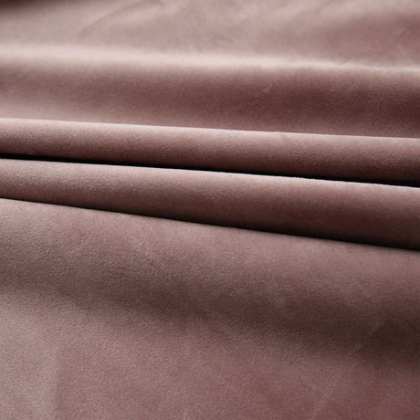 Rideau vidaxl accablant avec des crochets 290x245 cm en velours rose