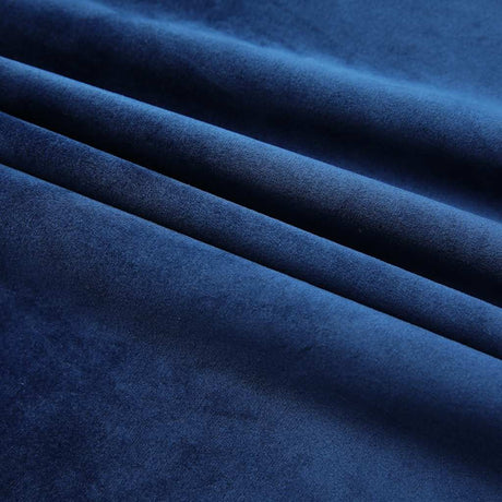 Vidaxl rideaux Blackout 2 Sts avec crochets 140x225 cm en velours bleu