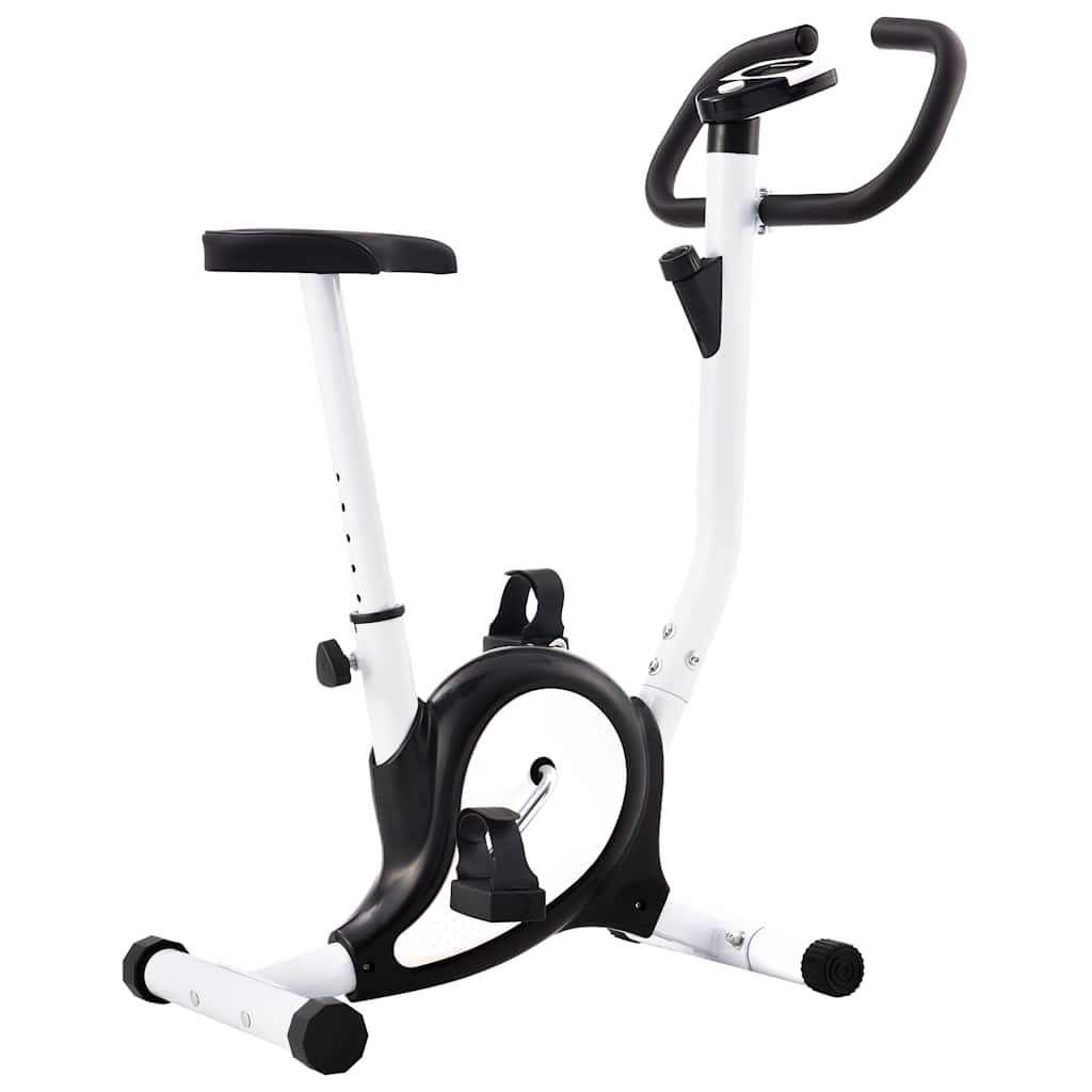 Vélo d'exercice vidaxl avec résistance aux pneus noir